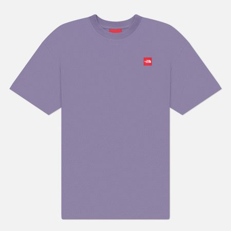 Мужская футболка The North Face TNF Red Box, цвет фиолетовый