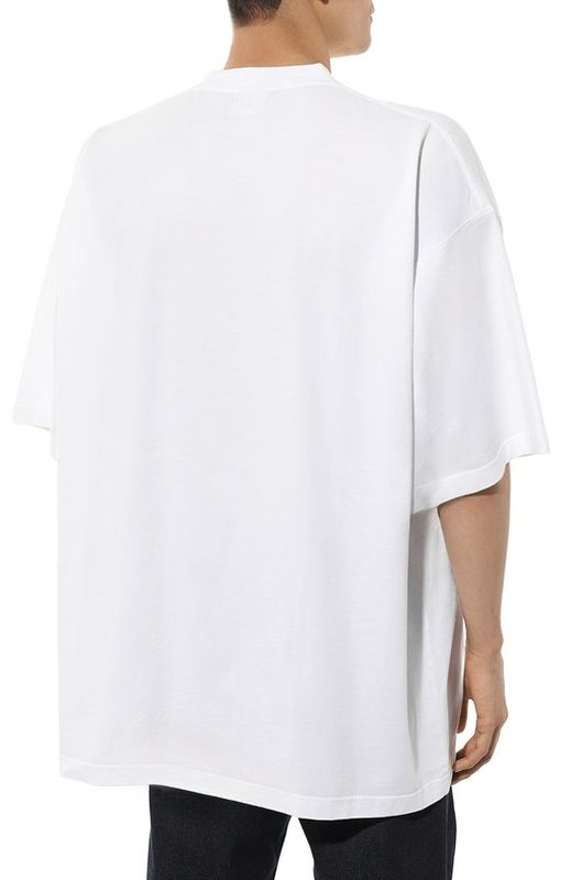 Хлопковая футболка VETEMENTS 4