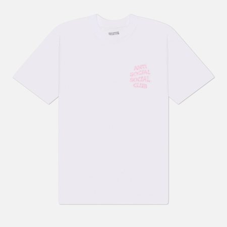 Мужская футболка Anti Social Social Club I Glow In the Dark, цвет белый