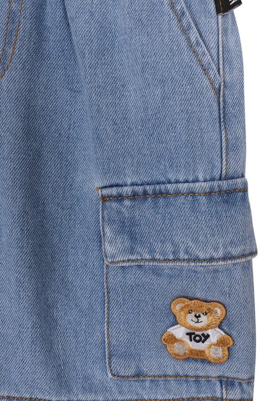 Джинсовые шорты-карго Moschino 3