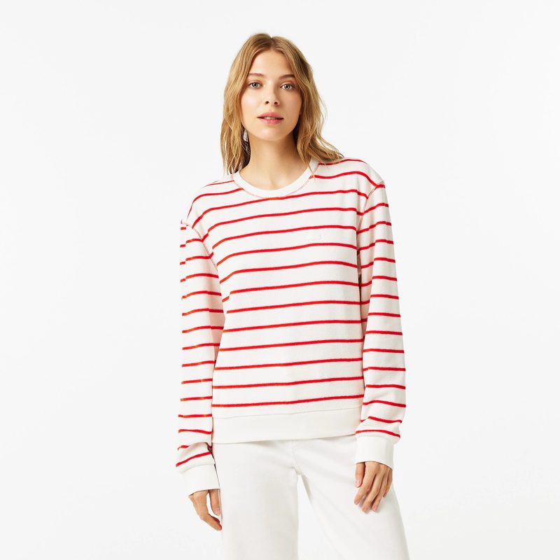 Женская толстовка Lacoste с круглым воротом 4