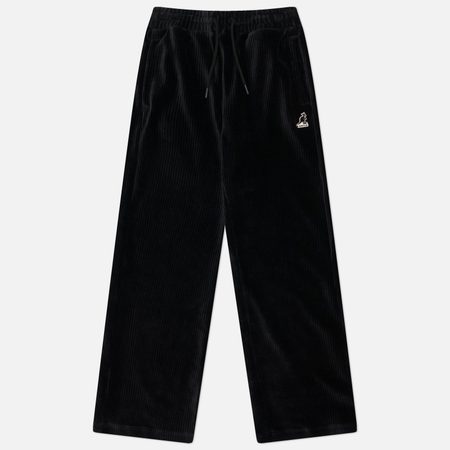 Женские брюки Kangol Corduroy Banding, цвет чёрный