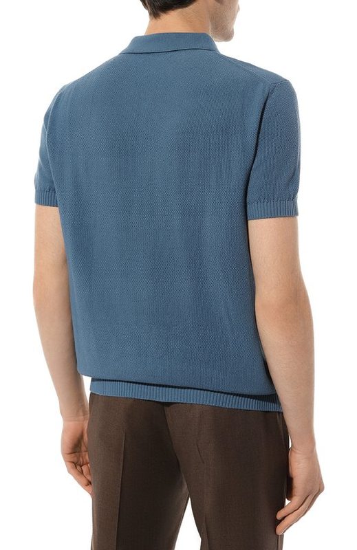 Хлопковое поло Il Borgo Cashmere 4