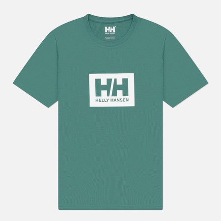Мужская футболка Helly Hansen HH Box 2.0, цвет зелёный
