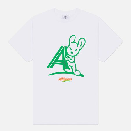 Мужская футболка Alltimers Mad Rabbit, цвет белый