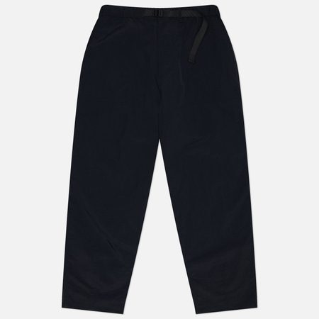 Мужские брюки Maison Kitsune Belted Technical, цвет чёрный