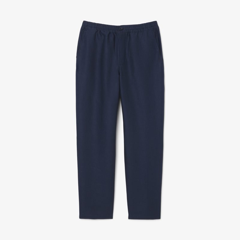 Мужские спортивные брюки Lacoste из смеси льна и вискозы 5