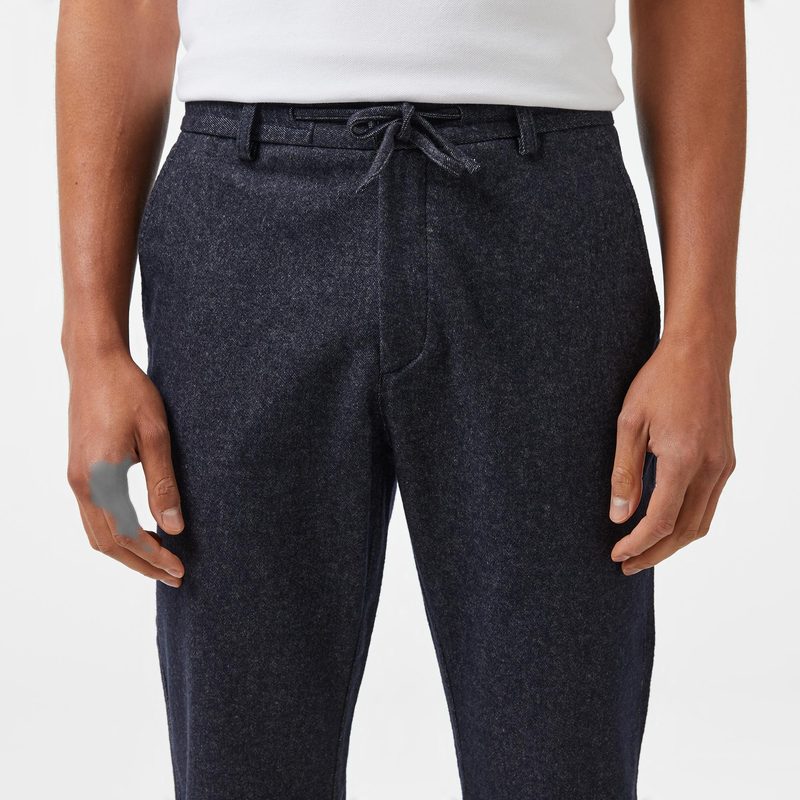 Мужские брюки Lacoste из смеси хлопка и шерсти 4