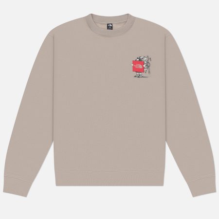 Мужская толстовка The North Face Gear Up Get Out Relaxed, цвет серый