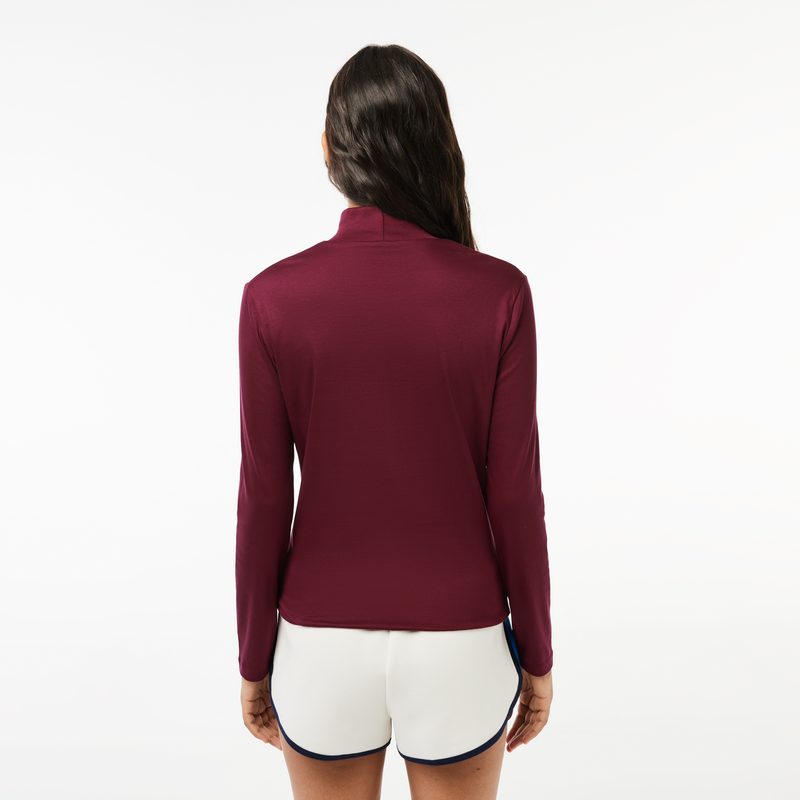 Женская хлопковая водолазка Lacoste 2