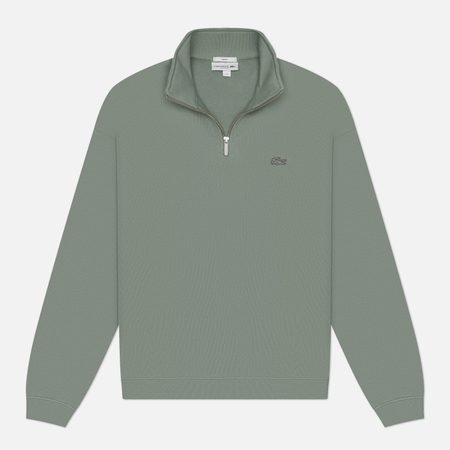 Мужская толстовка Lacoste Heavy Fleece, цвет зелёный