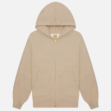 Мужская толстовка FrizmWORKS OG Bocaci Heavyweight Hoodie Zip Up Parka, цвет бежевый