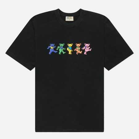 Мужская футболка thisisneverthat Grateful Dead Dancing Bears, цвет чёрный