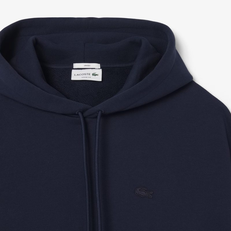 Хлопковый свитшот Lacoste унисекс свободного кроя 5