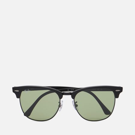Солнцезащитные очки Ray-Ban Clubmaster Classic Low Bridge Fit, цвет чёрный