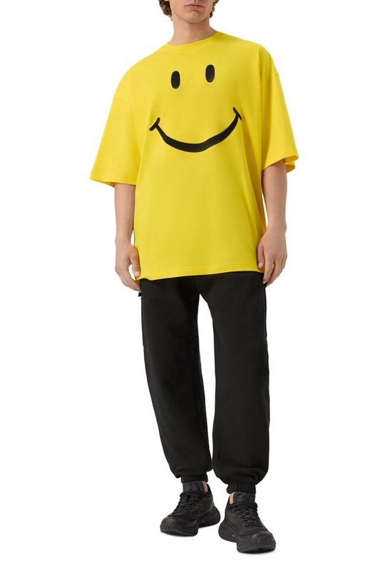 Хлопковая футболка Moschino 2