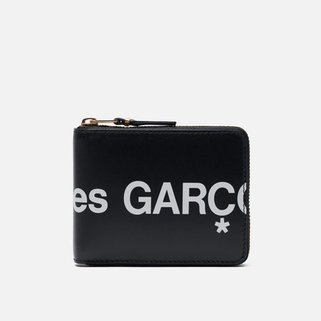 Кошелек Comme des Garcons Wallet SA7100HL Huge Logo, цвет чёрный