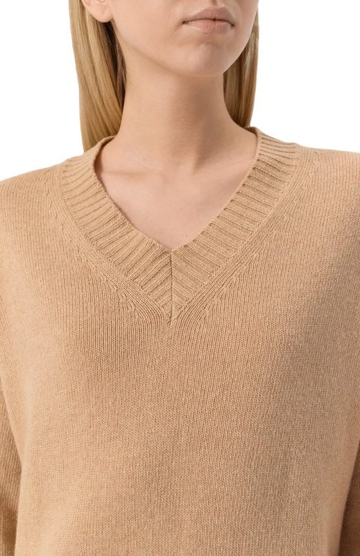 Пуловер из шерсти и вискозы Weekend Max Mara 5