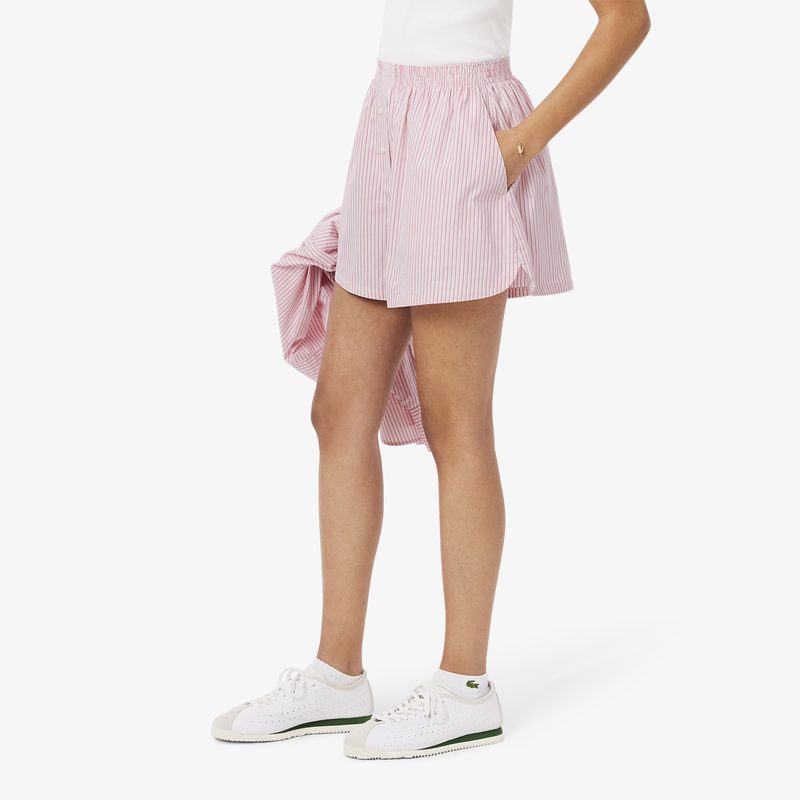 Женские шорты Lacoste из хлопка 4