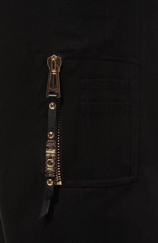 Хлопковые джоггеры Moschino 5