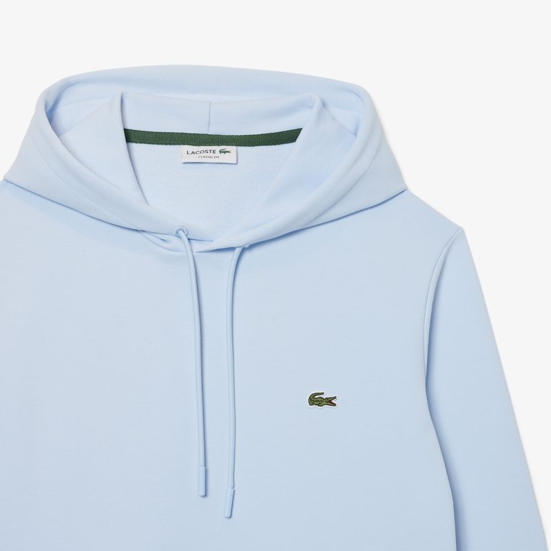 Мужское худи Lacoste классического кроя с флисом 5