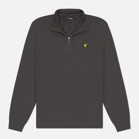 Мужская толстовка Lyle & Scott Loopback 1/4 Zip, цвет серый