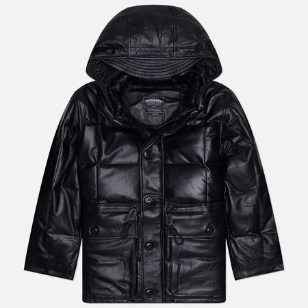 Мужской пуховик FrizmWORKS Lambskin Karakoram Goose Down Parka, цвет чёрный