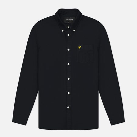 Мужская рубашка Lyle & Scott Plain Oxford, цвет синий