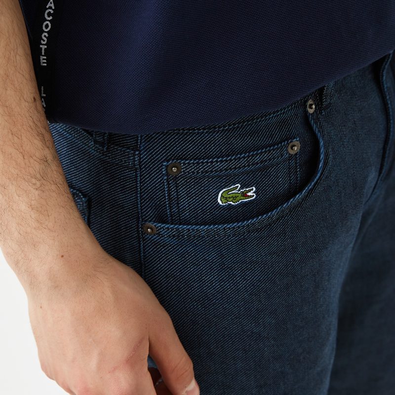 Мужские джинсовые шорты Lacoste 4