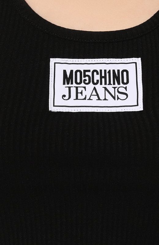 Майка из вискозы M05CH1NO Jeans 5