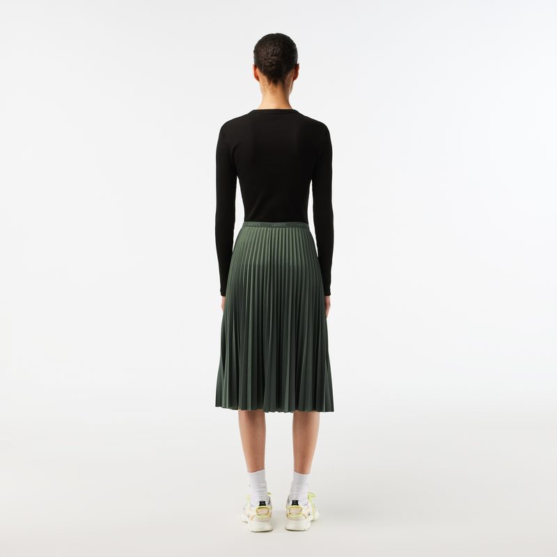 Женская плиссированная юбка Lacoste 2