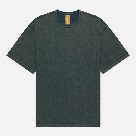 Мужская футболка FrizmWORKS OG Vintage Dyeing Half, цвет зелёный