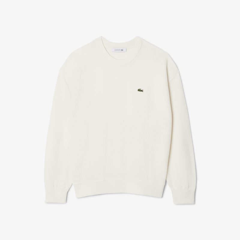 Женский свитер Lacoste свободного кроя 5