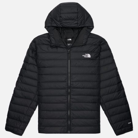 Мужской пуховик The North Face Classic Down Hooded, цвет чёрный