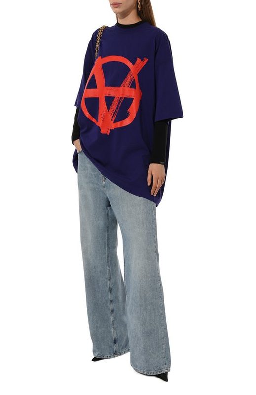 Хлопковая футболка VETEMENTS 2