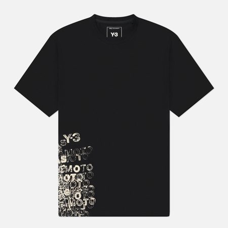 Мужская футболка Y-3 GFX, цвет чёрный