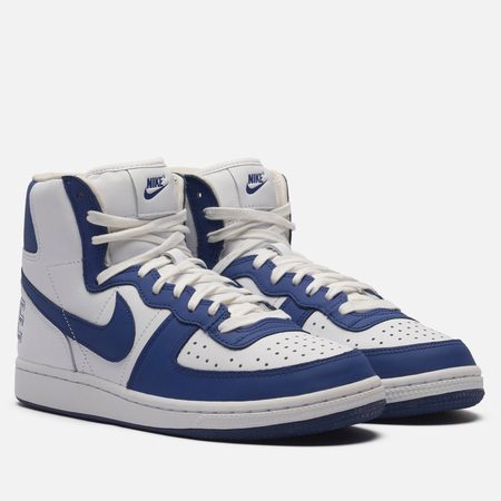 Мужские кроссовки Comme des Garcons Homme Plus x Nike Terminator High SP, цвет белый