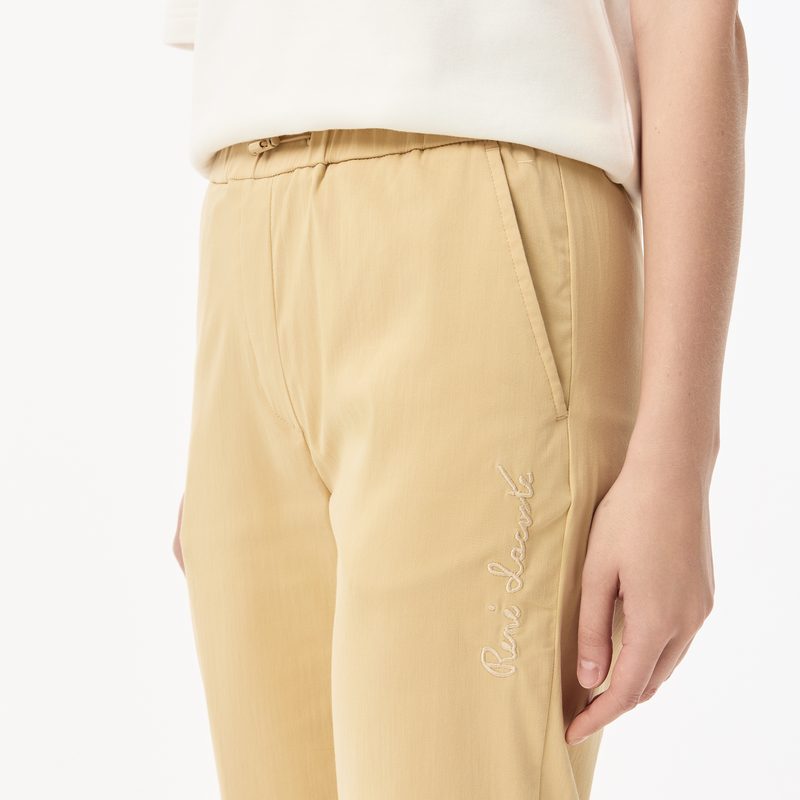 Женские брюки Lacoste стандартного кроя с регулируемым поясом 4