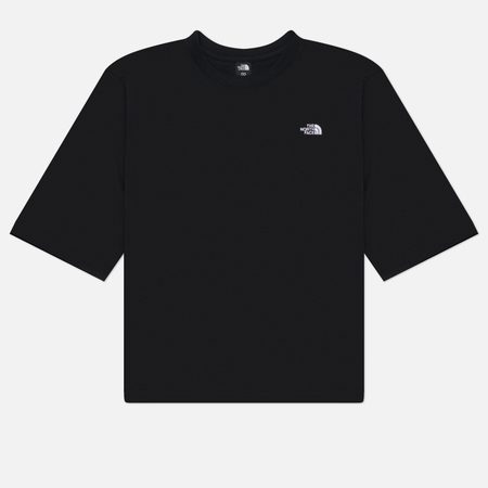 Женская футболка The North Face Essential Simple Dome Boxy Relaxed, цвет чёрный