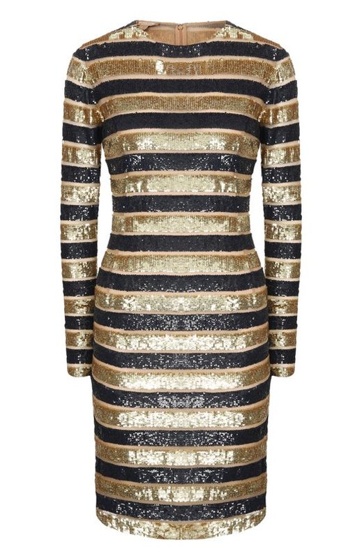 Платье с отделкой пайетками Michael Kors Collection