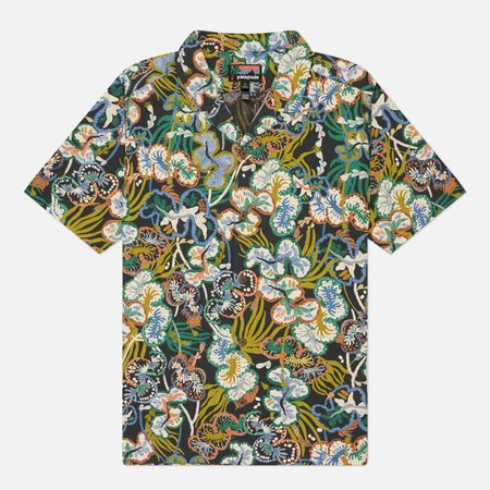 Мужская рубашка Patagonia Tidal Threads Camp, цвет чёрный