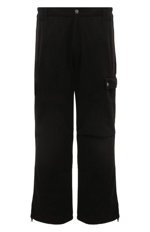 Хлопковые брюки Moschino