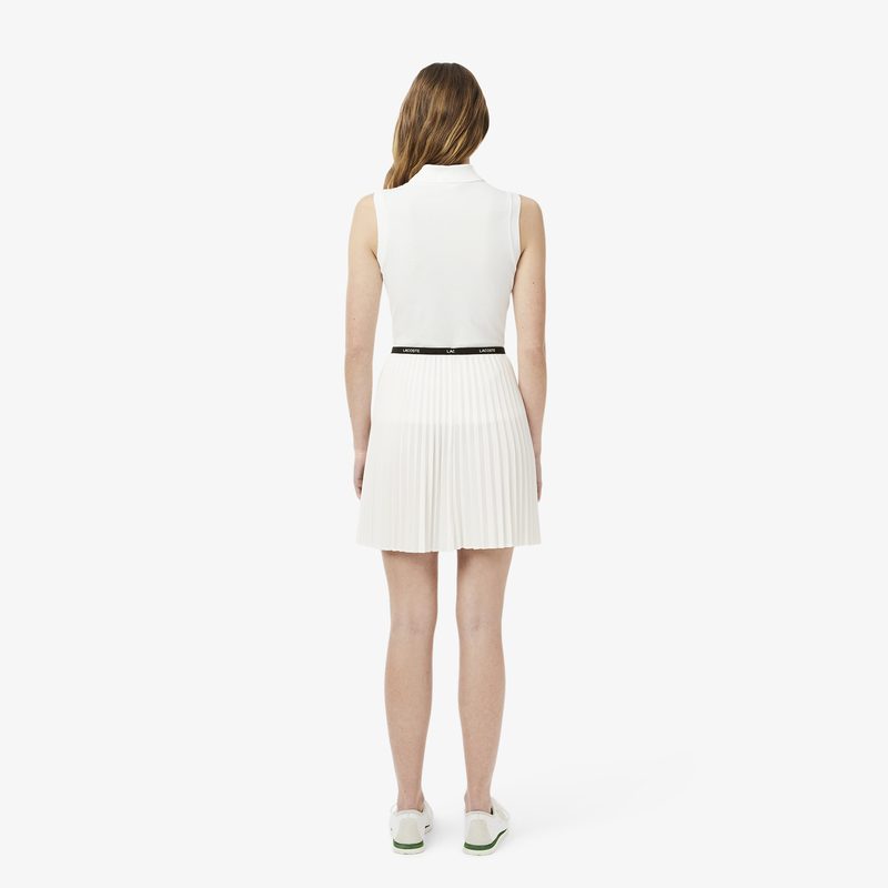 Короткая плиссированная юбка Lacoste 2