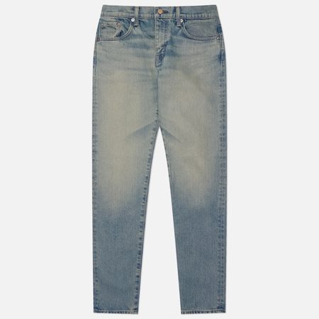 Мужские джинсы Edwin Slim Tapered Fit Kaihara Pure Indigo Stretch Denim 13 Oz, цвет голубой