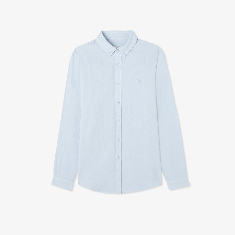 Мужская хлопковая рубашка Lacoste 5