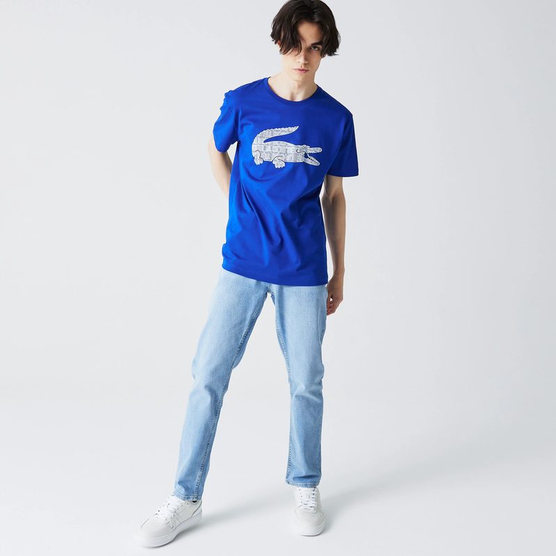 Мужские джинсы Lacoste приталенного кроя 5