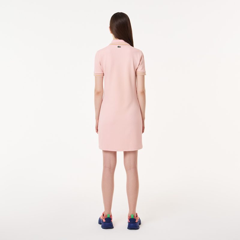 Женское платье Lacoste с коротким рукавом 2