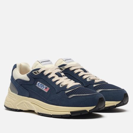 Мужские кроссовки Autry Hyperway Low Suede/Mesh, цвет синий