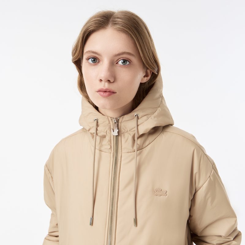 Женская куртка Lacoste с капюшоном 3