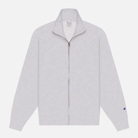 Мужская толстовка Champion Reverse Weave Pinnacle Full Zip Relax Fit, цвет серый